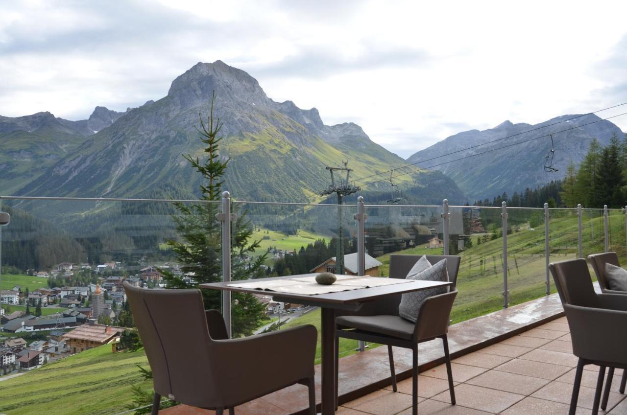 Hotel Restaurant Formarin Oberlech Exterior foto