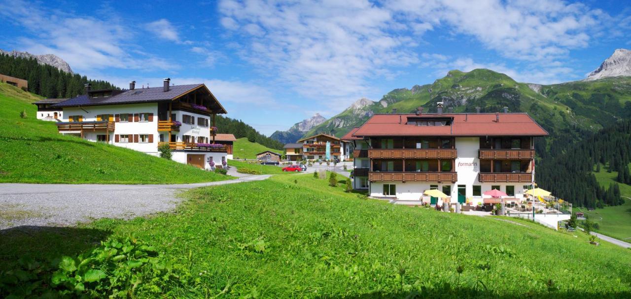 Hotel Restaurant Formarin Oberlech Exterior foto