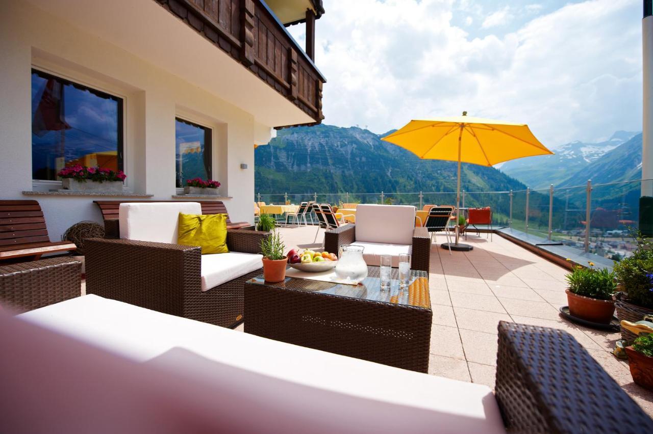 Hotel Restaurant Formarin Oberlech Exterior foto
